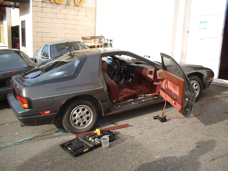 1988 Mazda Rx 7 Restoration Project Eunos Custom